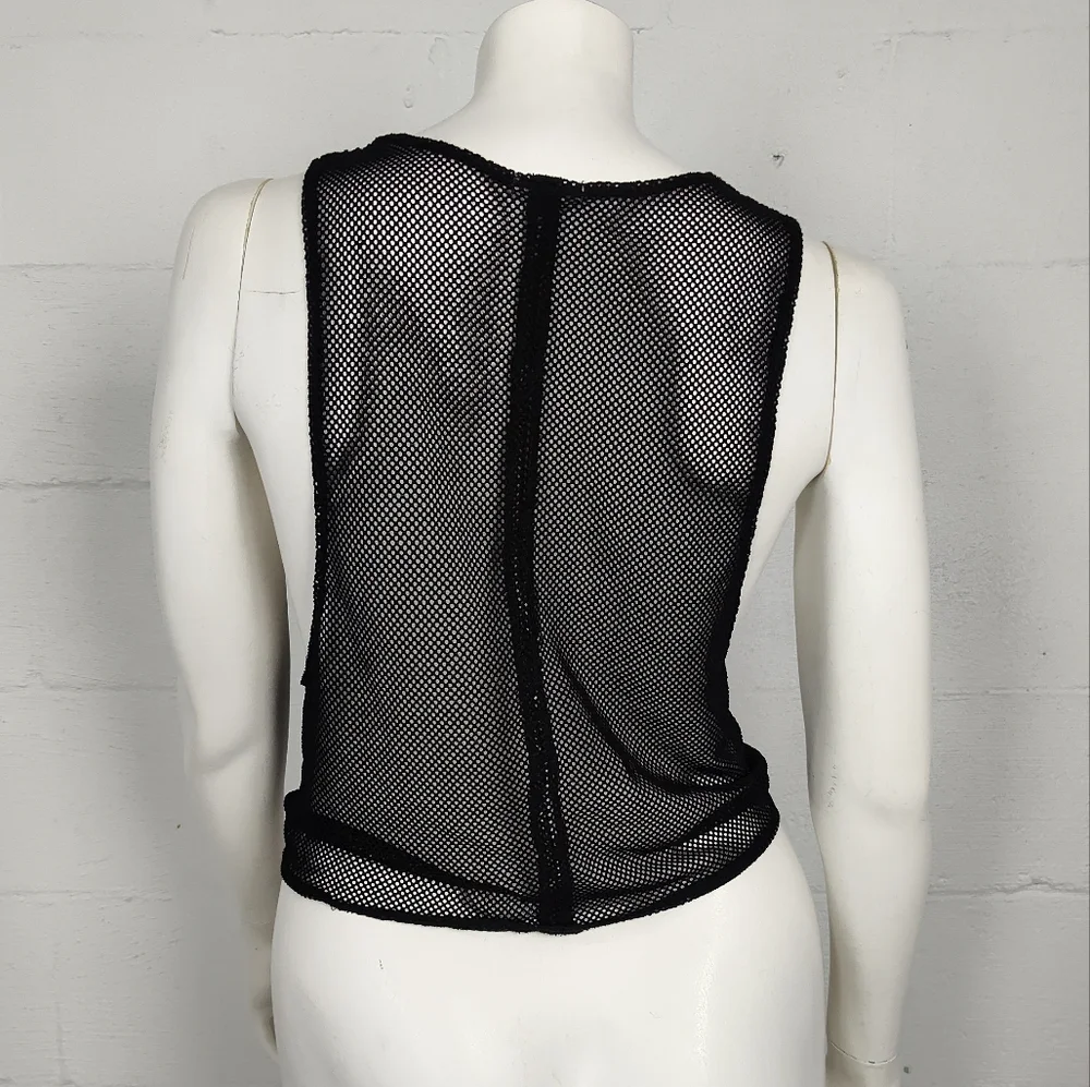 Free People Movement Mesh Cropped Top - Picture 2 of 4